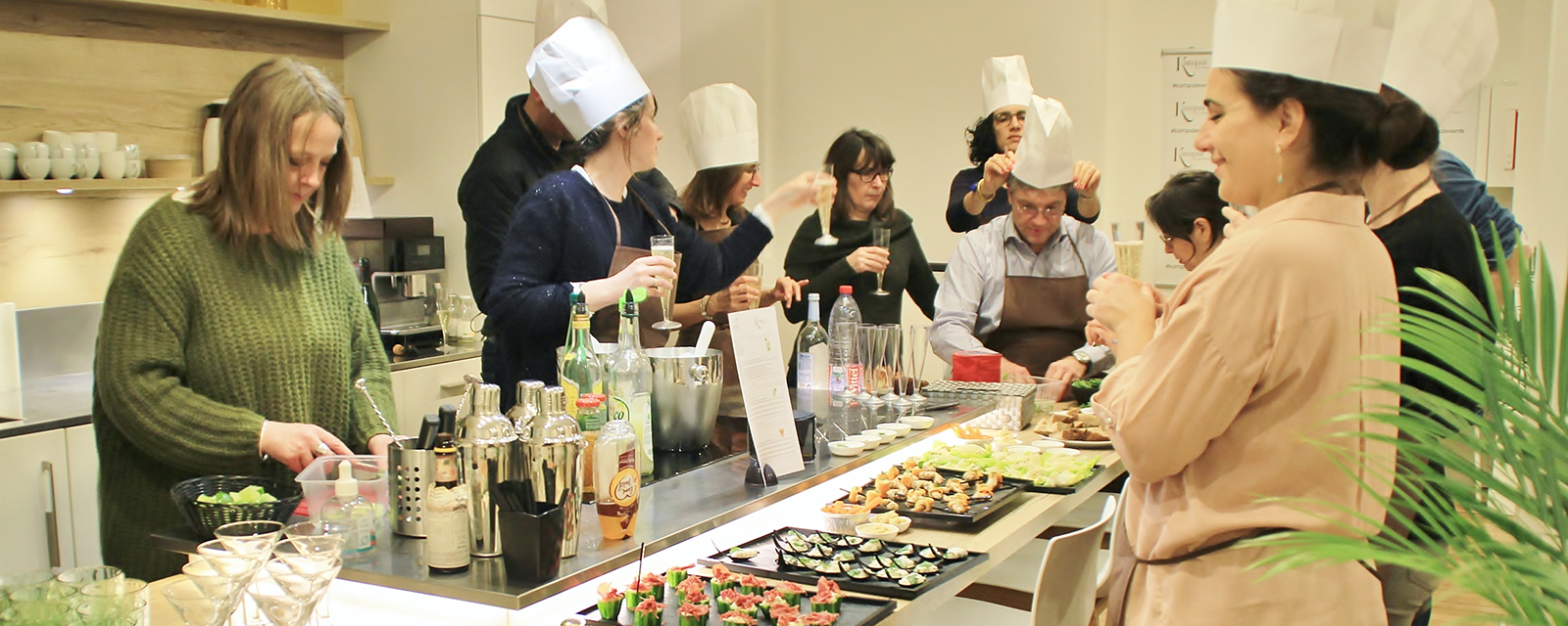 Atelier cuisine Paris : une vraie démarche nutritionnelle